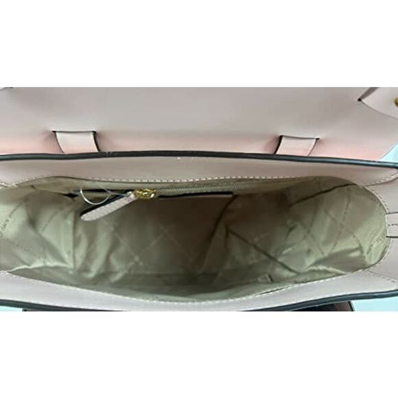 NWT Michael Kors Women's Manhattan Top Handle Satchel Handbag, Powder Blush-OS - Picture 5 of 5